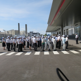 避難訓練は年1回実施します